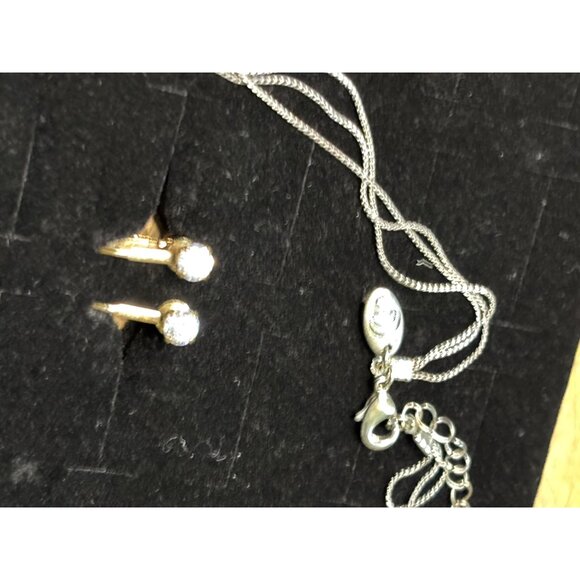 Vintage Jewelry Lot With Necklaces (Monet) Bracelets Earrings & Brooches Mixed M - Picture 13 of 16